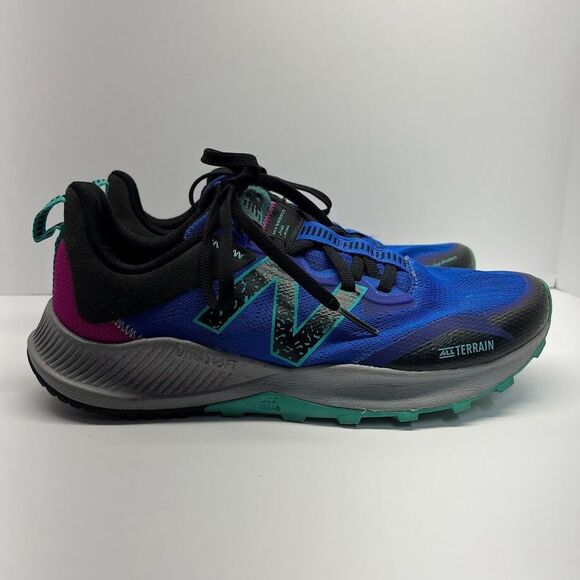 New Balance Nitrel Dynasoft Blue/Pink Trail‎ Running Shoes WTNTRLL4 Women's 9.5 - Picture 5 of 9